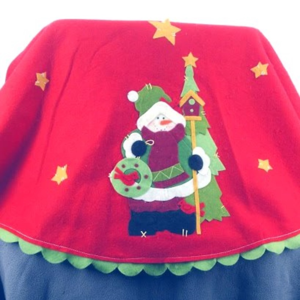 Fun Felt Tree Skirt - Picture 1 of 6
